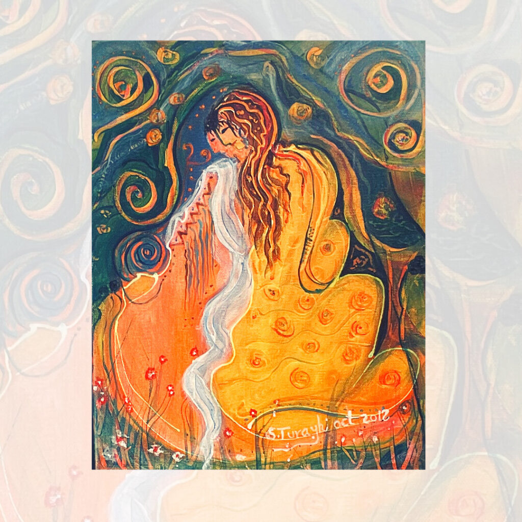Soulmates by Sue Turayhi https://www.sueturayhi.com/store/Soulmate-11-x14-p443118498